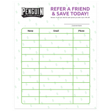 Referral Sheet - 100 Pack